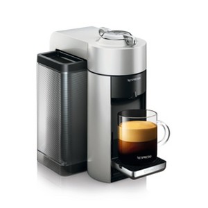 Nespresso Vertuo Coffee and Espresso Machine Silver by De