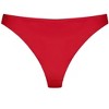 Women's Plus Size Daisy Bikini Pant  - red cherry | CCX - 4 of 4