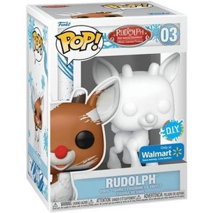 Pop! Movies: Rudolph The Red Nosed Reindeer Rudolph *DIY*  Exclusive #03 #73927 - 1 of 2