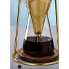 Nispira Iced Coffee Cold Brew Drip Coffee Maker Stainless Steal in Gold Color | 400mL | Borosilicate Glass - 4 of 4