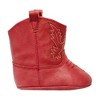 MILLER Infant Red Soft Sole Cowboy Boots - 2 of 4