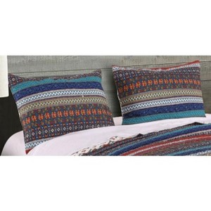 Greenland Home Fashions Brooklyn Multi King Sham, 20x36 Inches - 1 of 1