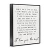 Stupell Industries Inspirational I love You the Most Framed Giclee Art - 2 of 4