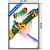 Trends International Tree Frog Framed Wall Poster Prints - 3 of 4
