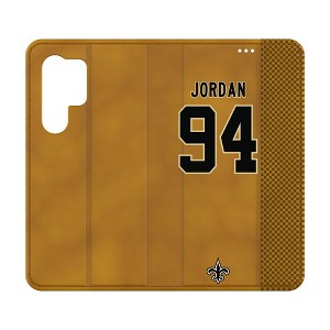 NFL New Orleans Saints Players Game Tactic Folio Cell Phone Case for Samsung Galaxy - 1 of 4