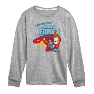 Boys' - Jimmy Neutron - Adventures of Jimmy Neutron Long Sleeve Graphic T-Shirt - 1 of 4