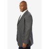 KingSize Men's Big & Tall Easy Movement Two-Button Jacket - 4 of 4