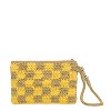 THE SAK Women's Vita Crochet  Wristlet, Lemon Drop Check - 4 of 4