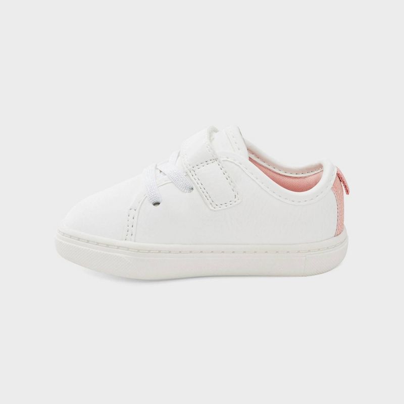 Carter's Just One You®️ Baby Girls' Emily First Walk Sneakers - White, 2 of 5