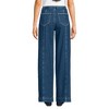 Lands' End Women's Soft Denim High Rise Wide Leg Utility Jeans - 2 of 4