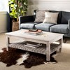 Minerva Coffee Table - White Wash - Safavieh - 2 of 4