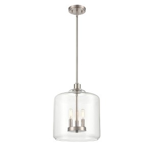 Millennium Lighting Asheville 3 - Light Pendant in  Satin Nickel - 1 of 2