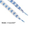 INSPIRE CHIC Polyester Fashion Shoelaces Available with 7 lengths to choose from, 60/80/100/120/140/160/180cm 2 Pairs - 3 of 4
