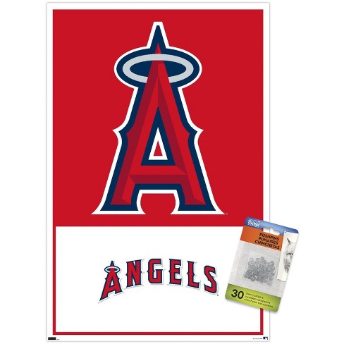 MLB Los Angeles Angels - Shohei Ohtani 18 Wall Poster, 14.725 x 22.375,  Framed
