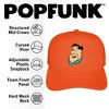 The Flintstones Fred Headshot Foam Trucker Cap Orange - 2 of 4