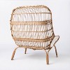 Wicker & Metal Patio Egg Chair - Threshold™ designed with Studio McGee - image 4 of 4