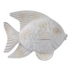 Sagebrook Home Creative Fish Sculpture for Living Room, Bedroom or Office Decor, Whitewash - 4 of 4