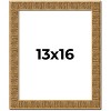 PosterPalooza | Sculpted Black Picture Frame - UV Acrylic, Foam Board Backing, Hanging Hardware - 2 of 4