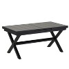 Sapphtopaz Patio Dining Set Contemporary Outdoor Dining Set with Rattan Chairs for Lawn, Balcony, Garden, Yard - 2 of 4
