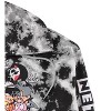 Mens Cartoon Network Hoodie Sweatshirt - Jonny Bravo and Dexter's Laboratory Hoodie - Classic Tie Dye Hoodie Sweatshirt (Black Dye, Medium) - 4 of 4
