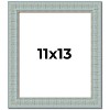 PosterPalooza | Photo Size Refined Blue Picture Frame - UV Acrylic, Foam Board Backing, Hanging Hardware - 2 of 4