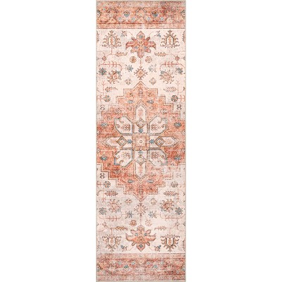 nuLOOM Dawson SpinClean Machine Washable Stain-Resistant Area Rug