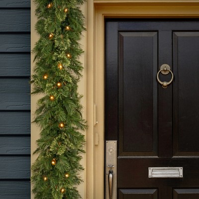Wispy Willow 9-Foot Pre-Lit Artificial Christmas Garland