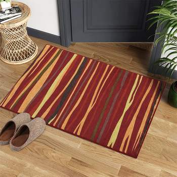 Modern Abstract Area Rug Colorful Throw Carpet Contemporary Area Rugs