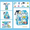PICASSO-TILES Magnetic Tiles for Kids, 26PCS Marine Theme, Construction STEM Building Blocks Educational Toy - 4 of 4