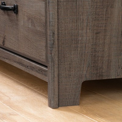 Fall Oak Double Dresser with 6 Extra Deep Drawers