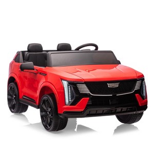 24V Cadillac Kids Ride-On Car with Parent Remote Control, 2-Seater SUV with 4-Wheel Shock Absorbers & Smooth Start - 1 of 4
