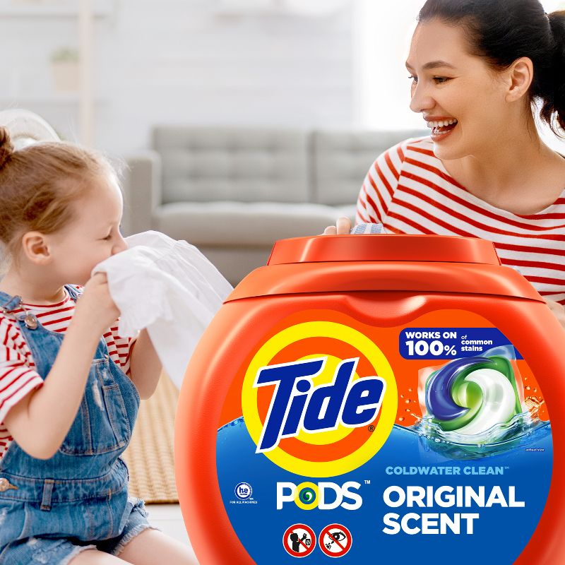 Tide Original Pods HE Compatible Laundry Detergent Soap Pacs, 3 of 15