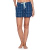 Ashford & Brooks Women's 2 Pack Woven Sleep Lounge Boxer Shorts - 4 of 4