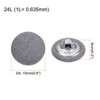 Unique Bargains Round Metal Sewing Cloth Covered Button 10 Pcs - 2 of 4