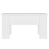 vidaXL Coffee Table White 31.1"x19.3"x16.1" Engineered Wood - 3 of 4