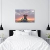 Elephant and Dog Watch The Sunrise on The Seashore by Mike Kiev Unframed Wall Canvas - iCanvas - 3 of 4