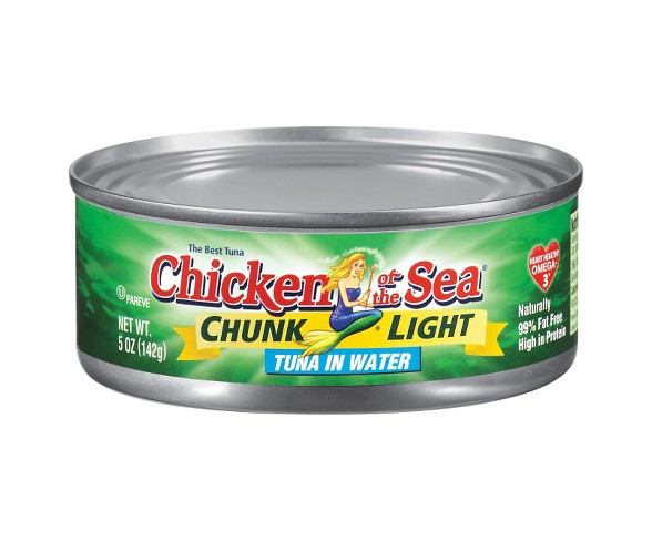 Chicken of the Sea Chunk Light Tuna In Water 5 oz