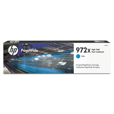  HP Inc. HP 972X (L0R98AN) High-Yield Cyan Original Ink Cartridge 