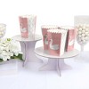 Big Dot of Happiness Swan Soiree - White Swan Baby Shower or Birthday Party Favor Popcorn Treat Boxes - Set of 12 - 3 of 4