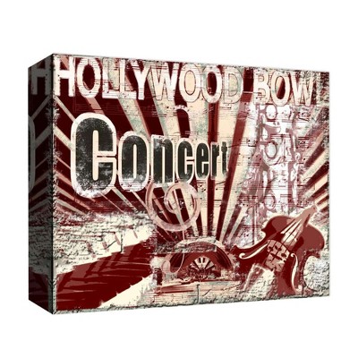 11" x 14" Hollywood Bowl Walk Decorative Wall Art - PTM Images