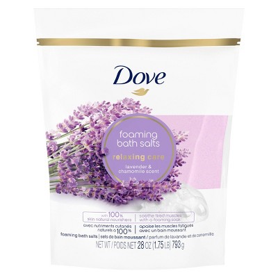 Dove Nourishing Secrets Relaxing Ritual Sulfate Free Nourishing Bath Salt Lavender & Chamomile - 28 oz