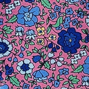pink, blue and yellow