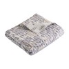Maribelle Paisley Quilted Throw Grey - Levtex Home - 4 of 4