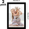 Americanflat Picture Frame - Modern Design, Shatter-Resistant Glass, Dual Sawtooth Hangers, Ideal for Home and Office Decor (2 Pack) - 2 of 4