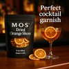 M.O.S Dried Orange Slices 2 oz No Sugar Added Premium Dehydrated Orange Wheels Made in USA - 4 of 4