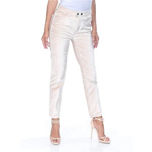 Free People Womens Sweet Jane Velvet Skinny Fit Jeans - 1 of 1