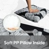 Kumasinova 18" Pillows Standard Size Set of 2,Waterproof Fade Resistant Bed Pillows for Patio,Garden&Poolside,Decorative Pillows for Bed - 3 of 4