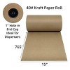 UOFFICE Kraft Paper Roll 40/50lbs 6" to 48" - 3 of 4