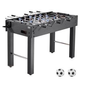 VEVOR Foosball Table, 48 inch Standard Size Table, Indoor Full Size Foosball Tables for Home, Family, and Game Room, Durable Soccer Set, Gray - 1 of 4