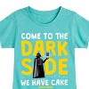 Girls' - Star Wars - Come To The Dark Side Fitted Short Sleeve Graphic T-Shirt - 2 of 4